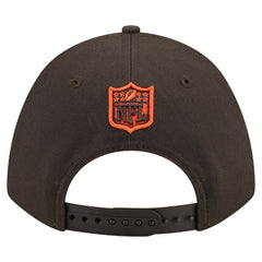 Cleveland Browns New Era Team Collection 9FORTY M-Crown Adjustable Hat - Brown outlet