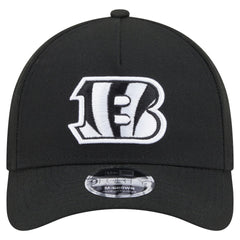 Cincinnati Bengals New Era Team Collection 9FORTY M-Crown A-Frame Adjustable Hat - Black discount