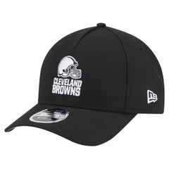 Cleveland Browns New Era Team Collection 9FORTY M-Crown A-Frame Adjustable Hat - Black outlet