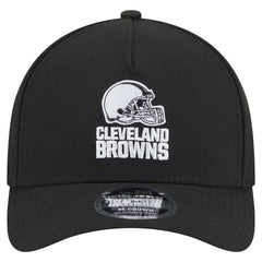 Cleveland Browns New Era Team Collection 9FORTY M-Crown A-Frame Adjustable Hat - Black outlet