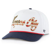 Kansas City Chiefs '47 Patriotic Overhand Hitch Adjustable Hat - White outlet