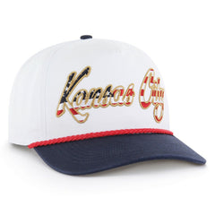 Kansas City Chiefs '47 Patriotic Overhand Hitch Adjustable Hat - White outlet