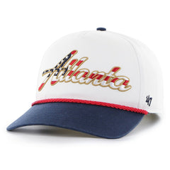 Atlanta Falcons '47 Patriotic Overhand Hitch Adjustable Hat - White cheap