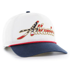 Atlanta Falcons '47 Patriotic Overhand Hitch Adjustable Hat - White cheap