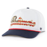 Baltimore Ravens '47 Patriotic Overhand Hitch Adjustable Hat - White sale