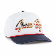 Green Bay Packers '47 Patriotic Overhand Hitch Adjustable Hat - White on sale