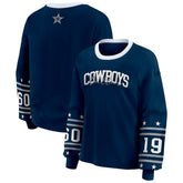 Dallas Cowboys WEAR by Erin Andrews Women's Sport Long-Sleeve T-Shirt - Navy online