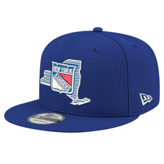 New York Rangers New Era State Pride 9FIFTY Snapback Hat - Blue Hats