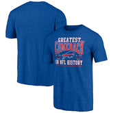 Buffalo Bills Vintage Tri-Blend T-Shirt - Royal on sale
