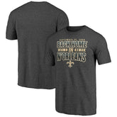 New Orleans Saints Vintage Tri-Blend T-Shirt - Charcoal sale