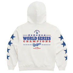 Los Angeles Dodgers Madhappy 2024 World Series Champions Star Pullover Hoodie White