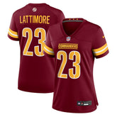 Marshon Lattimore Washington Commanders Women's Team Game Jersey - Burgundy discount