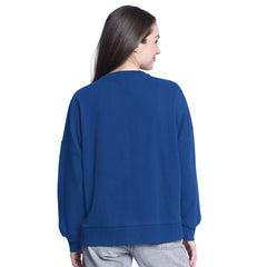New York Knicks G-III 4Her by Carl Banks Women's Athletic Pullover Sweatshirt - Blue shop