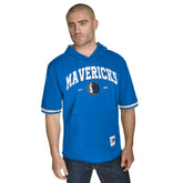 Dallas Mavericks Tommy Jeans Paul French Terry Short Sleeve Pullover Hoodie sale - Blue on sale