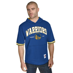 Golden State Warriors Tommy Jeans Paul French Terry Short Sleeve Pullover Hoodie sale - Royal shop