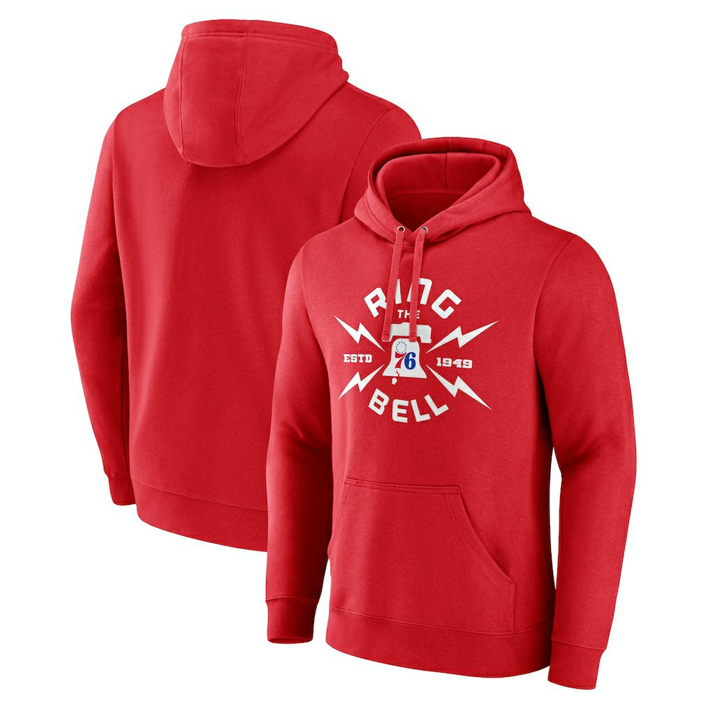 Philadelphia 76ers Huddle Pullover Hoodie - Red discount
