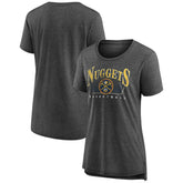 Denver Nuggets Women's Selection Tri-Blend T-Shirt sale - Gray shop