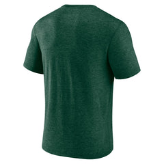 Milwaukee Bucks Announcer Tri-Blend T-Shirt - Hunter Green online