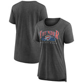 Oklahoma City Thunder Women's Selection Tri-Blend T-Shirt - Gray on sale