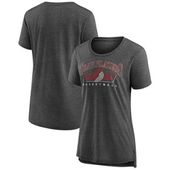 Portland Trail Blazers Women's Selection Tri-Blend T-Shirt - Gray outlet