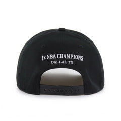 Dallas Mavericks '47 Every Time Past Champs Hitch Adjustable Hat sale - Black on sale