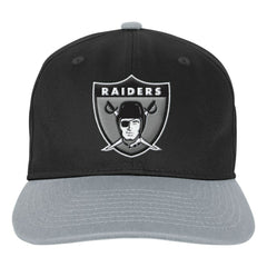 Las Vegas Raiders Outerstuff Youth True Retro Adjustable Hat - Black sale