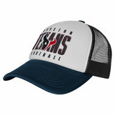 Houston Texans Youth Essentials Trucker Adjustable Hat - White/Navy for sale