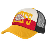 Kansas City Chiefs Youth Modern Fan Trucker Adjustable Hat - White/Gold sale