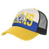 Los Angeles Rams Youth Modern Fan Trucker Adjustable Hat - White/Gold on sale