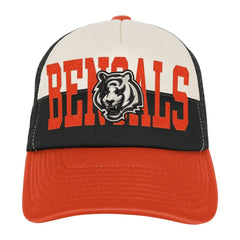Cincinnati Bengals Youth Modern Fan Trucker Adjustable Hat - White/Orange discount