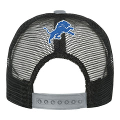 Detroit Lions Youth Modern Fan Trucker Adjustable Hat - White/Silver discount