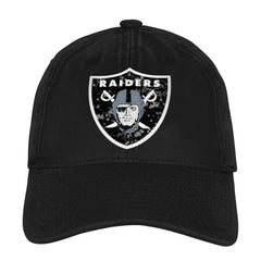 Las Vegas Raiders Outerstuff Girls Youth Gridiron Adjustable Hat - Black online
