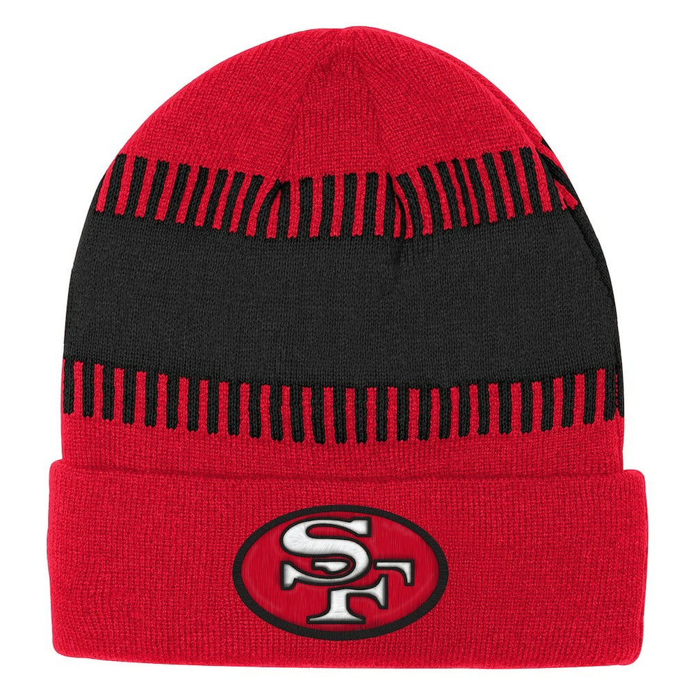 San Francisco 49ers Outerstuff Bright Lights Cuffed Knit Hat - Scarlet discount