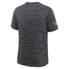 Pittsburgh Steelers Youth Sideline Velocity Performance T-Shirt - Black for sale