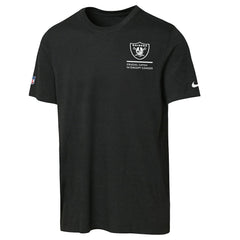 Las Vegas Raiders Youth 2025 NFL Crucial Catch Tri-Blend Dri-FIT T-Shirt - Black for sale
