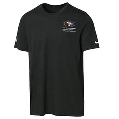 San Francisco 49ers Youth 2025 NFL Crucial Catch Tri-Blend Dri-FIT T-Shirt - Black sale