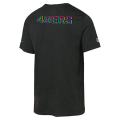 San Francisco 49ers Youth 2025 NFL Crucial Catch Tri-Blend Dri-FIT T-Shirt - Black sale