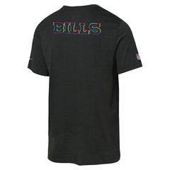 Buffalo Bills Youth 2025 NFL Crucial Catch Tri-Blend Dri-FIT T-Shirt - Black discount