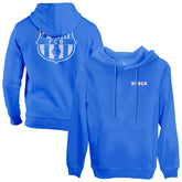 Barcelona 1863FC Wordmark Fleece Pullover Hoodie - Blue outlet