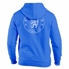Chelsea 1863FC Wordmark Fleece Pullover Hoodie - Blue outlet