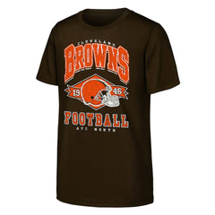 Cleveland Browns Outerstuff Youth Kick Off T-Shirt - Brown discount