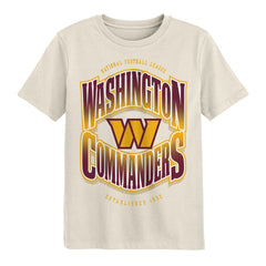 Washington Commanders Outerstuff Youth Huddle T-Shirt - Cream sale