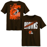 Cleveland Browns Outerstuff Preschool Posterize T-Shirt - Brown on sale