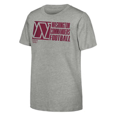 Washington Commanders Outerstuff Youth Post Game T-Shirt - Heather Gray discount