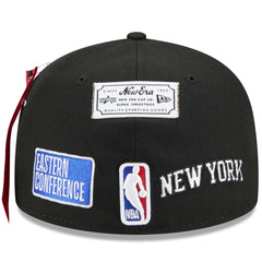 New York Knicks x Alpha Industries 59FIFTY Fitted Hat - Black on sale