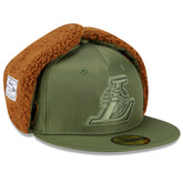 Los Angeles Lakers x Alpha Industries Dog Ear 59FIFTY Fitted Hat - Olive sale