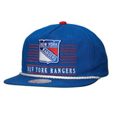 New York Rangers Mitchell & Ness Ascend Deadstock Snapback Hat - Blue Hats