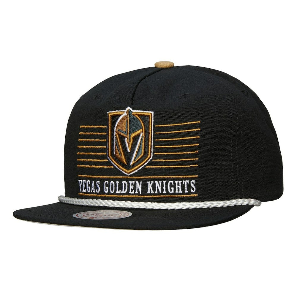 Vegas Golden Knights Mitchell & Ness Ascend Deadstock Snapback Hat - Black Hats