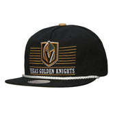 Vegas Golden Knights Mitchell & Ness Ascend Deadstock Snapback Hat - Black Hats