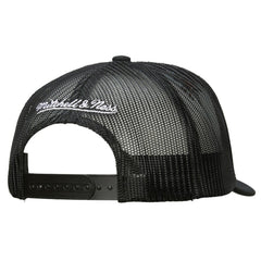 San Jose Sharks Mitchell & Ness Gridlock Trucker Adjustable Hat - White/Black Hats